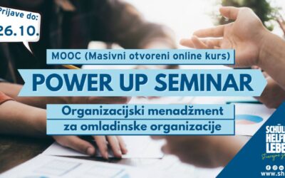 Online Power Up Seminar – Organizacijski menadžment za omladinske organizacije