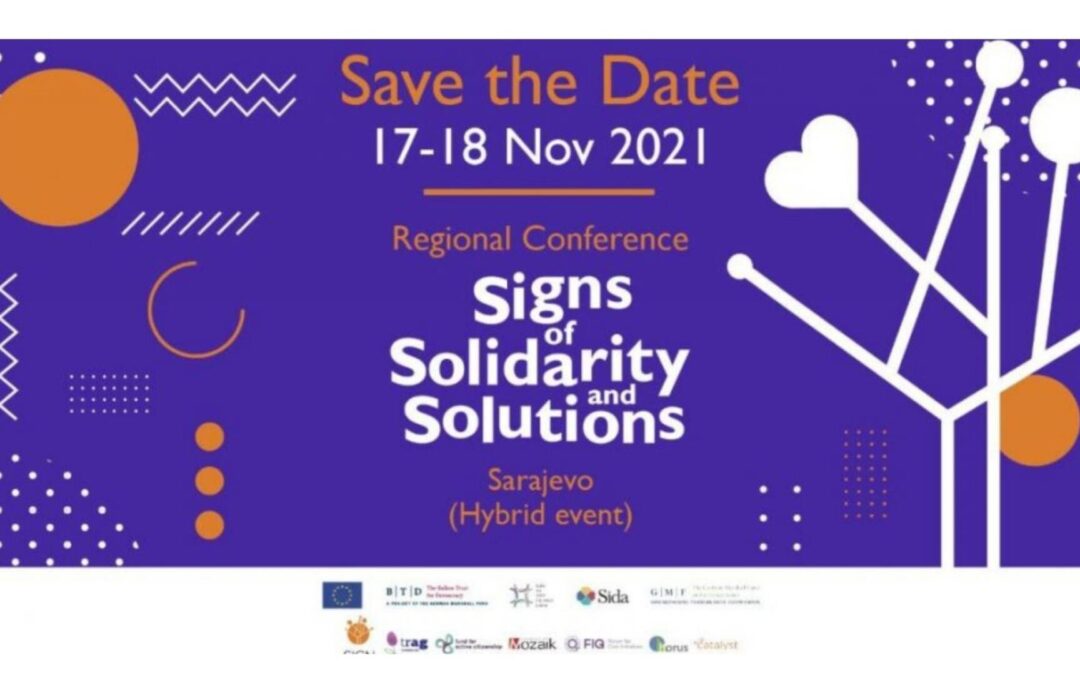 Pridružite se regionalnoj konferenciji “Signs of Solidarity and Solutions”