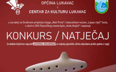 Konkurs/natječaj za književnu nagradu „AVDINA OKARINA“