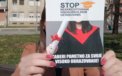 Studenti žele znanje i priznate diplome