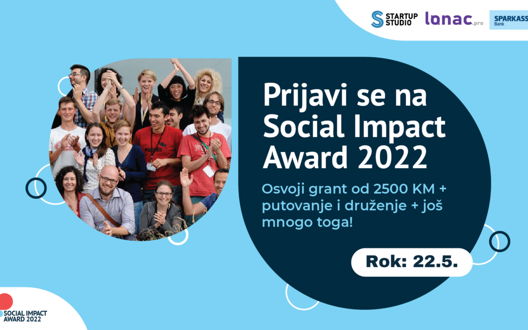 Prijavi se na Social Impact Award – SIA 2022