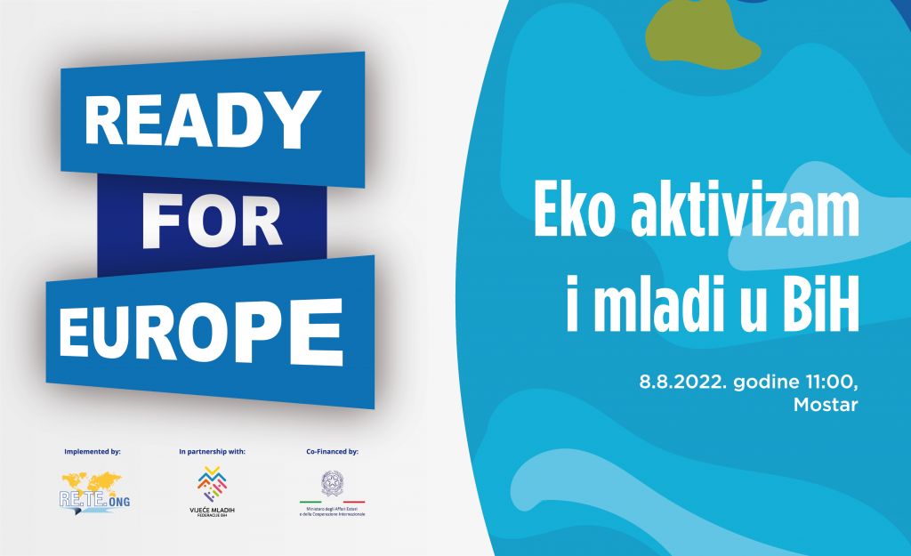 Otvorene prijave za događaj “Eko aktivizam i mladi u BiH”