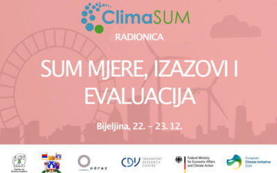 Mjere, izazovi i evaluacija – otvoren poziv za ClimaSUM radionicu u Bijeljini