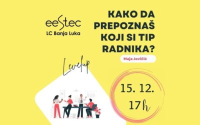 Level Up radionica: Kako da prepoznate koij si tip radnika?