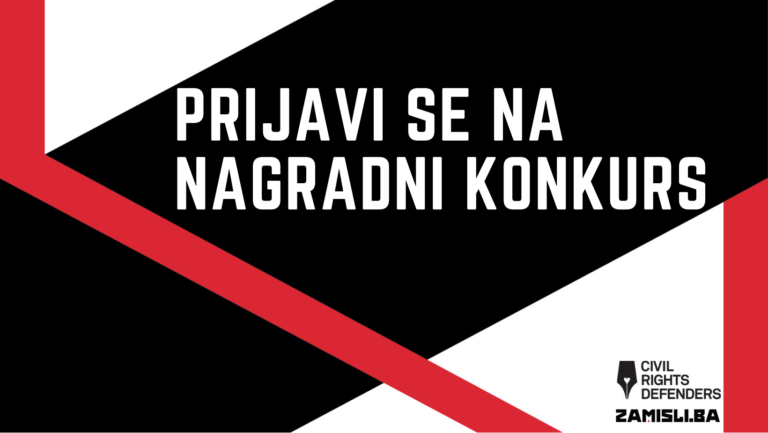 Nagradni konkurs “Socijalna (ne)jednakost u Bosni i Hercegovini”