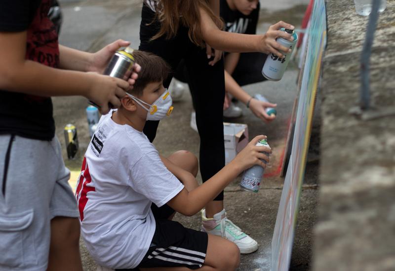Pozivaju se mladi kreativci na Street Art radionicu