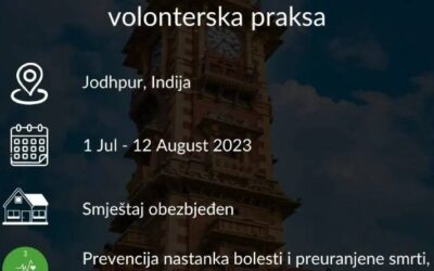 Volonterska praksa u Indiji