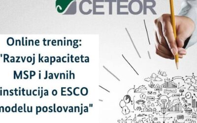 Online trening: ESCO model poslovanja u Bosni i Hercegovini