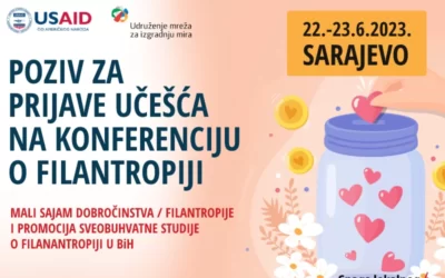 Poziv za prijave učešća na konferenciju o filantropiji