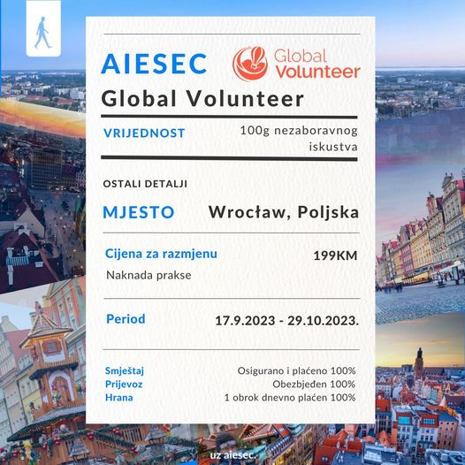 Prijavi se na AIESEC praksu i doživi nezaboravno iskustvo