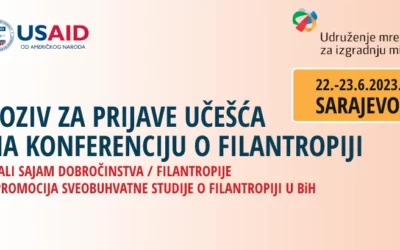 Poziv za prijave učešća na konferenciji o filantropiji