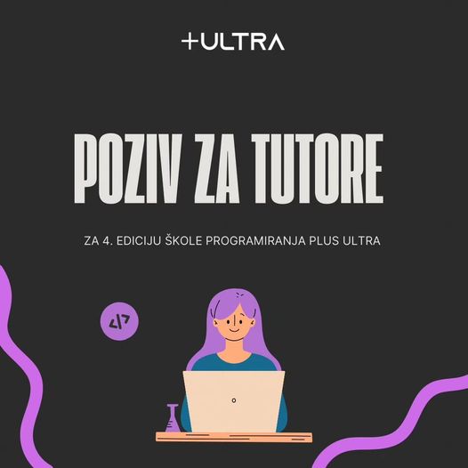 Plus Ultra: Poziv za tutore!