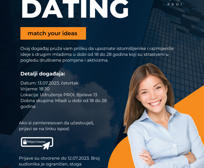 Prijavi se na Activist Speed Dating!