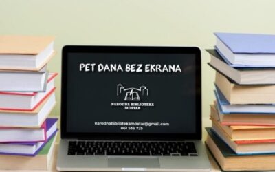 Narodna biblioteka Mostar: Počinje projekt „Pet dana bez ekrana“