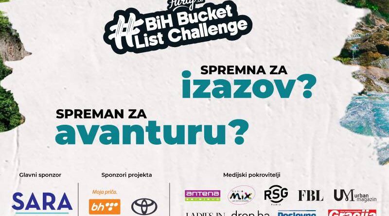 #bihbucketlistchallange 2023 – Putuj kroz BiH, fotkaj i osvoji turističke aranžmane