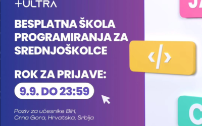 Besplatna škola programiranja za srednjoškolce