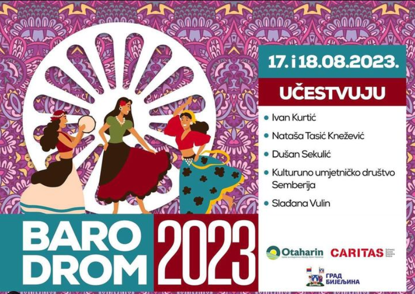 Romski festval Baro drom – prvi romski festival u Bijeljini 17. i 18. avgust