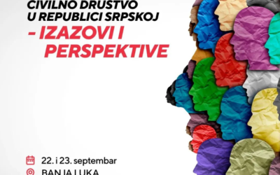 Konferencija: Civilno društvo u Republici Srpskoj – izazovi i perspektive