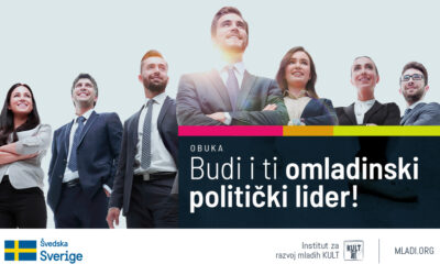 Ostalo je još samo nekoliko dana za prijave na obuku za omladinske političke lidere (UMiDp)!