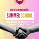 Usudi se pomiriti: Gradimo mir na ruševinama povijesti Ljetna škola
