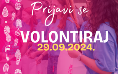 Poziv za volontere na 17.RACE FOR THE CURE® 2024 SARAJEVO