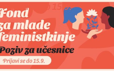 PODSJEĆANJE – Postani stipendistkinja Fonda za mlade feministkinje!