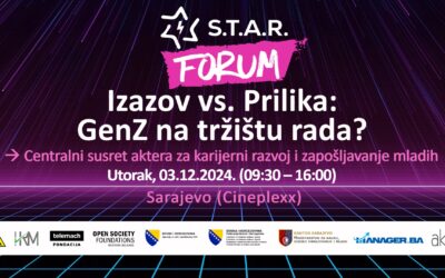 STARforum: “Izazov vs. Prilika: GenZ na tržištu rada?”